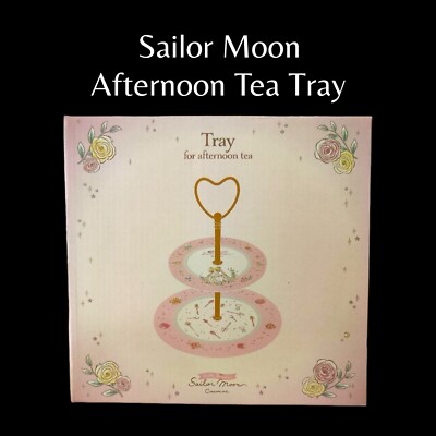 Sailor Moon Cosmos 3Coins Collaboration Afternoon Tea Plate 2023 Limit Authentic
