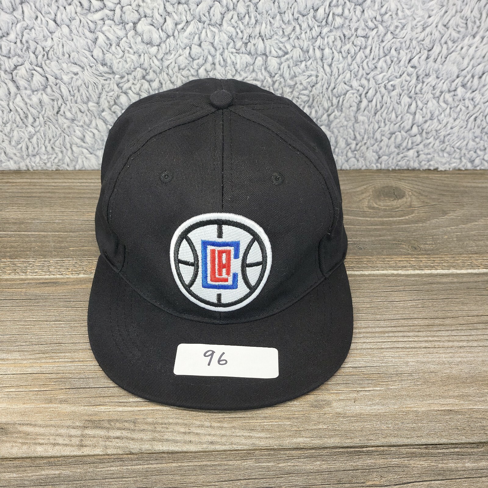 LA Clippers Snapback Hat Solid Black Baseball Cap… - image 12