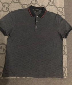 grey gucci polo