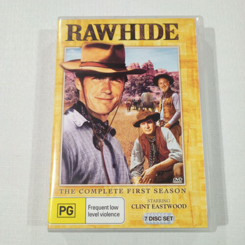 Rawhide Season 1 1959 DVD Region 4 NTSC - Picture 1 of 9