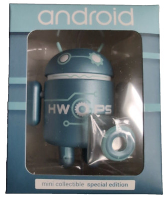 Ultra Rare Andrew Bell Google HWOps Android Mini Figure Dead Zebra Rare New