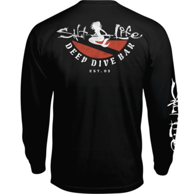 Mens Salt Life Deep Dive Bar Graphic Long Sleeve T-Shirt - XL - NWT
