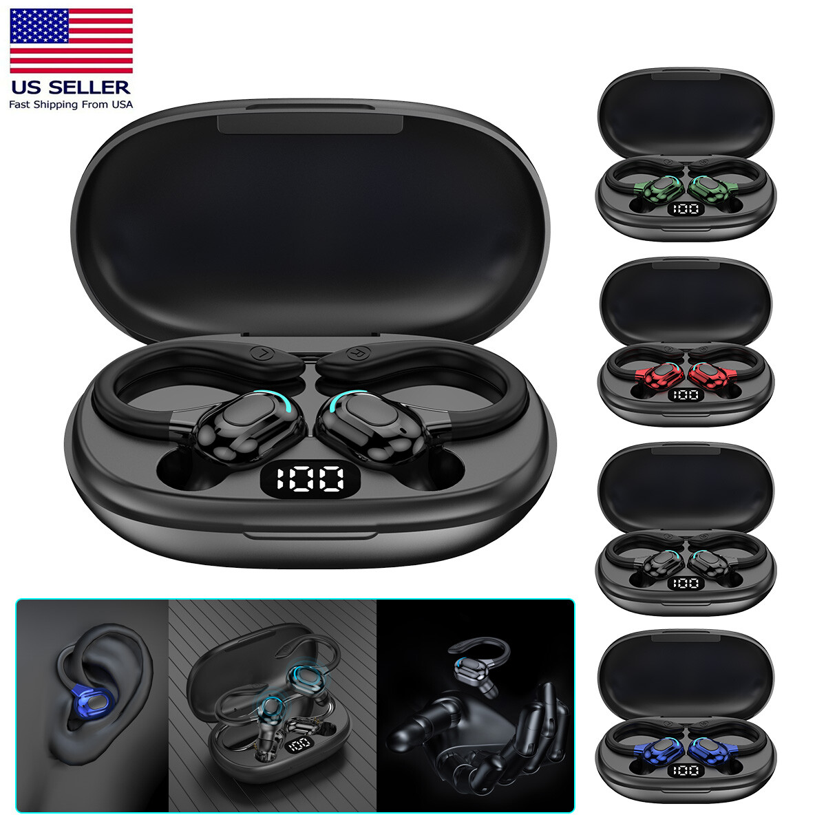 True Wireless Touch Two C5s Volume Control Stereo Headset Touch