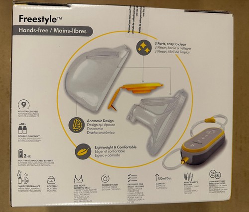 Medela Freestyle Hands-Free Double Electric Breast Pump (ML101044164) Brand New - Picture 5 of 8