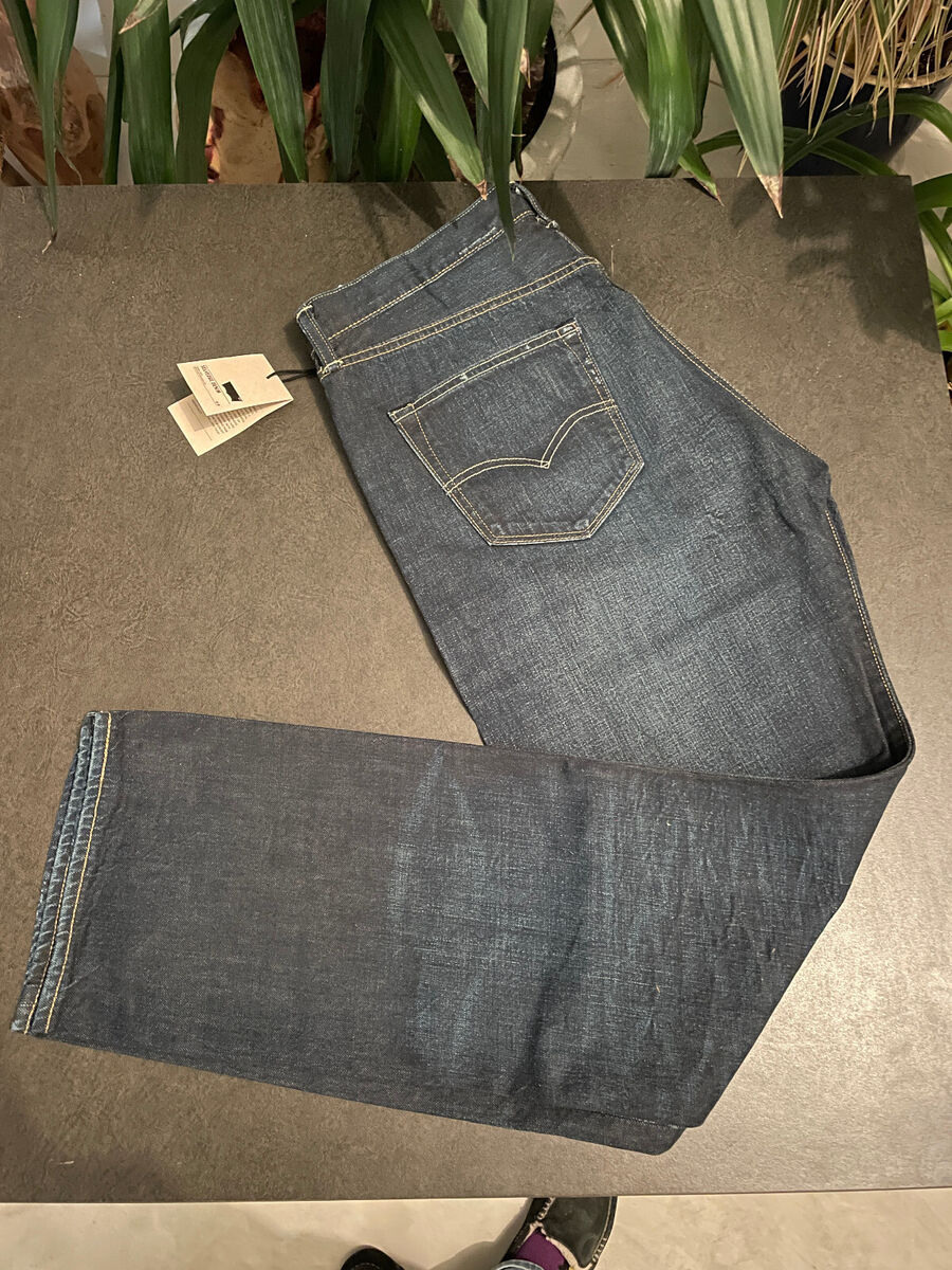 LEVI'S 501 Jeans Straight Leg Denim W36 L34 BLANK TAB (1746 LEVI'S 501 Jeans Straight Leg Denim W36 L34 BLANK TAB (1746