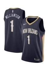 NIKE Zion Williamson Pelicans Icon Swingman Jersey Blue Men  s XXL NEW 864493-427