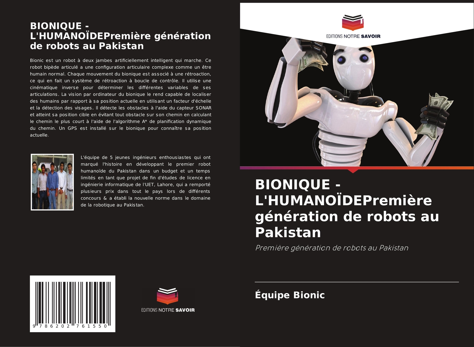 Équipe Bionic | Bionique - L'humanoïdepremière Génération De Robots Au