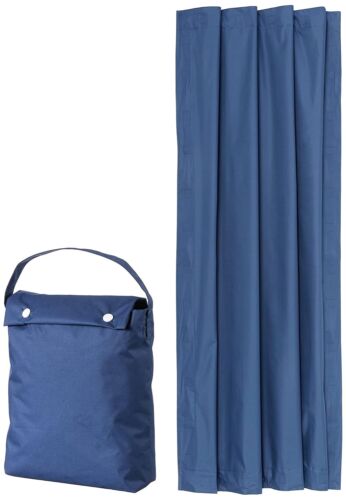 50" x 78" Portable Window Blackout Curtain Shade with Suction Cups for Travel