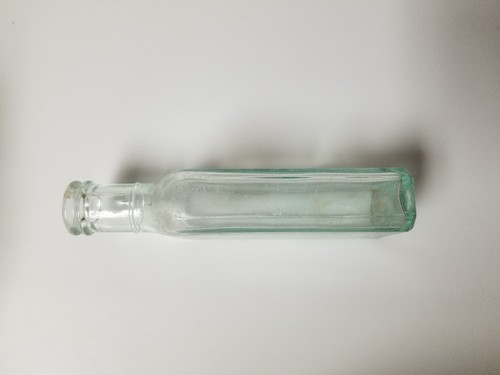 Botella antigua de medicina de boticario Aqua - Imagen 5 de 8