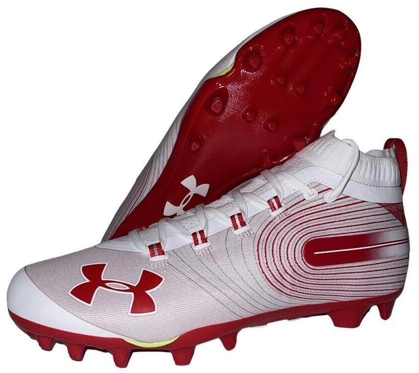 Under Armour Spotlight Clone 3.0 MC White Kelly Green for sale | eBay