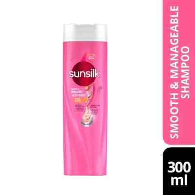 ゆり　Sunsilk Smooth & Manageable 10本 SUNSILK Shampoo 300ml(Smooth & Manageable Shampoo) Free Shipping