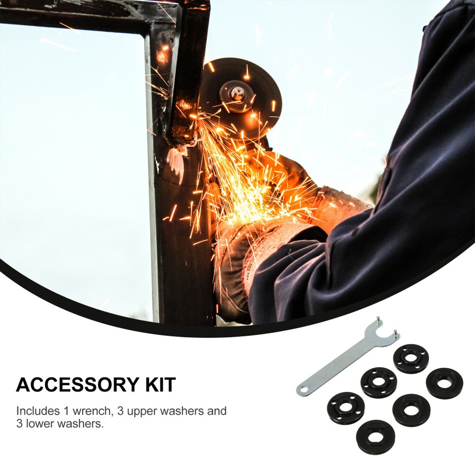 Wrench Flange Nut Kit Grinding Machine Grinder Outer Lock Grinders