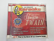 Ultimate Karaoke The music of Shania Twain CD