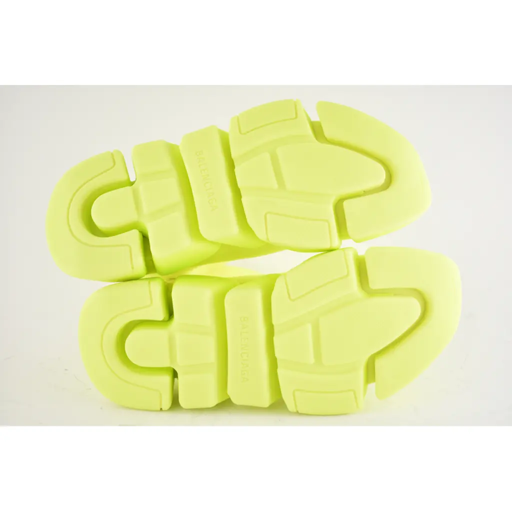 Balenciaga Speed 2.0 Sock Fluo Yellow Neon Logo High Top