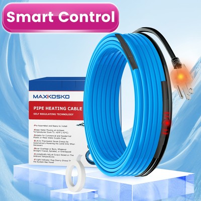 40ft Pre-assembled Tape for Water Pipes - Ensures Steady Water Flow