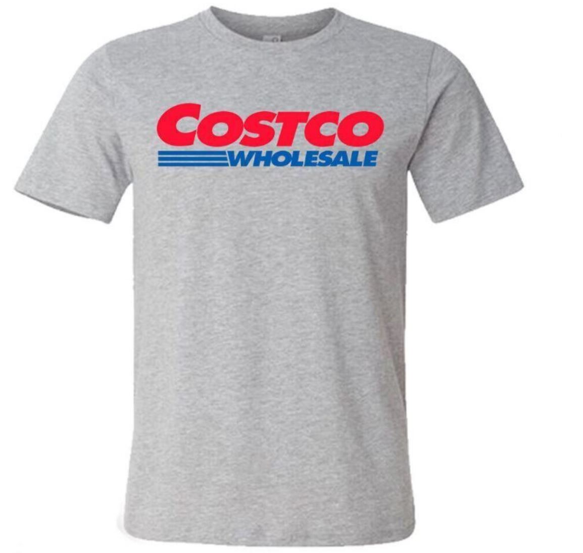 Costco Safety Vest Costco Wholesale Logo Men's Grey T-Shirt Size S-5XL