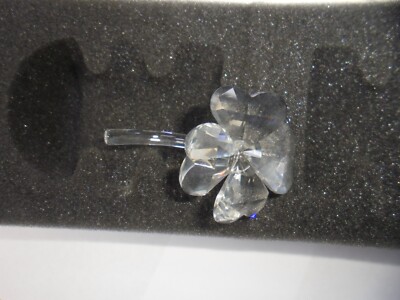 SWAROVSKI Crystal Four leaf Clover 212101 Good Condition Retired