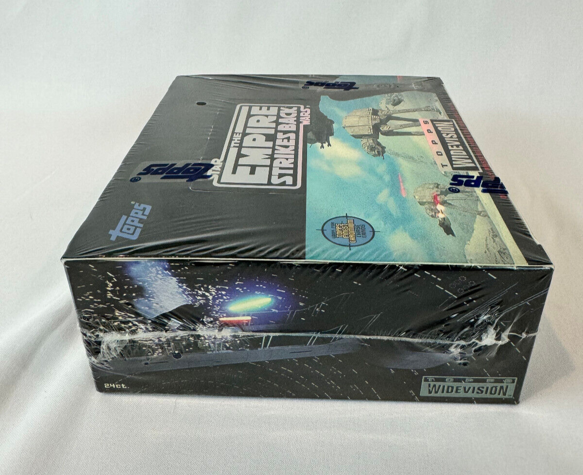Star Wars The Empire Strikes Back Topps Widevision Trading Cards Box