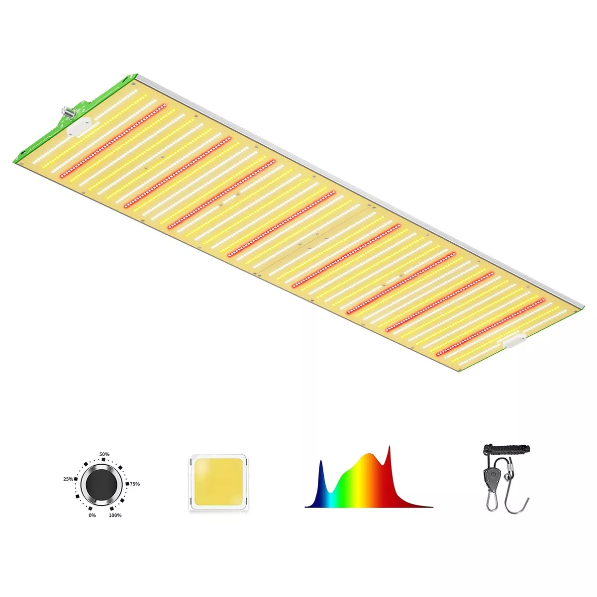 BESTVA 2023 Upgraded BP4000 LED Grow Light with High Yield Diodes