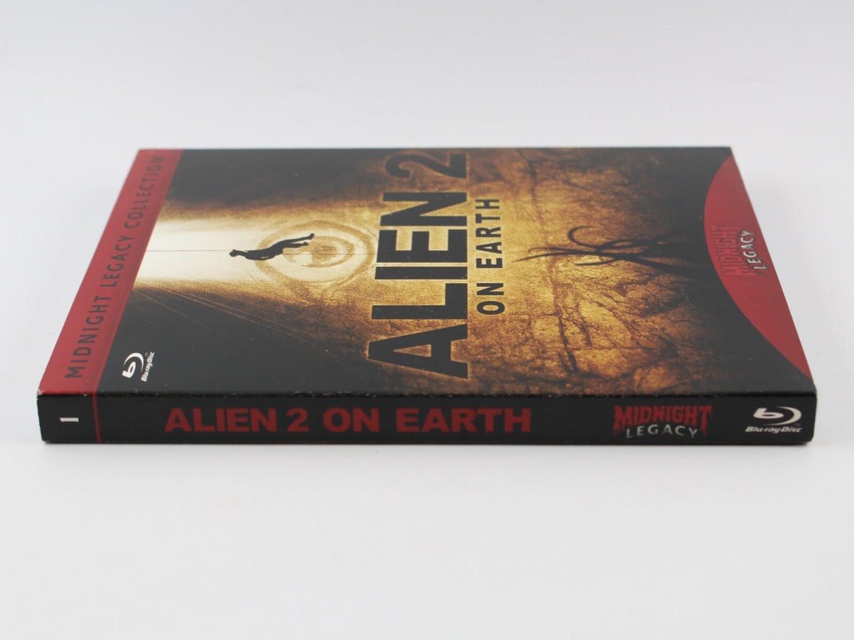 Alien 2: On Earth (Blu-ray, 2011) Rare HTF Midnight Legacy