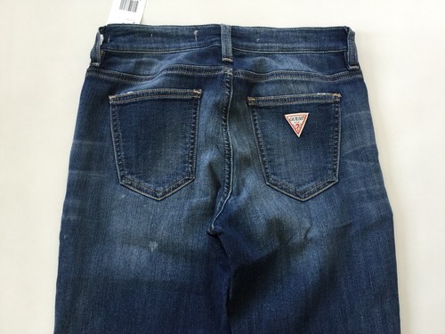 Guess Women’s Flex Cigarette Mid Rise Straight Leg Abbot Wash Size 27 - Picture 9 of 10