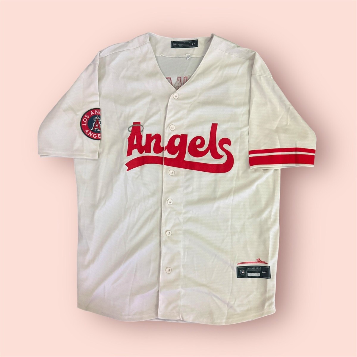 Mickey Moniak Signed Autographed Angels City Connect Jersey JSA
