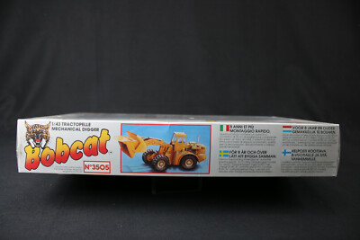 Heller Bobcat - N°3505 Tractopelle Wabco Mechanical Digger 1/43 Neuf