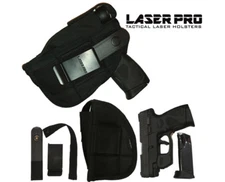 Tactical Holster w/ Mag Fits Compact pistols w/ ArmaLaser  laser sight attached