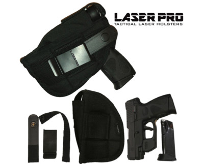 Holster Fits Compact Kel-Tec pistols w/ laser mounted: P-17 P-11 P-3AT P-32  PF9