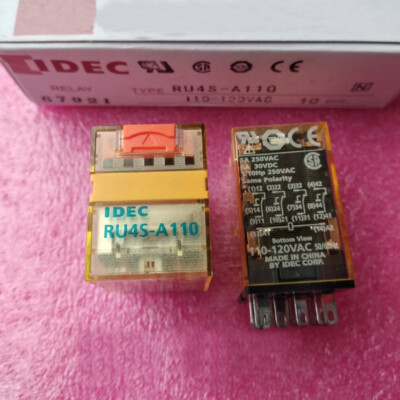 Ru4s 1PC RU4S-A110 IDEC General Purpose Relay 4PDT 110-120VAC | eBay