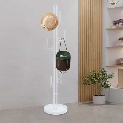 Clothing Rack Stand, Freestanding Coat Rack, Cactus Shape Clothing Stand |  eBay