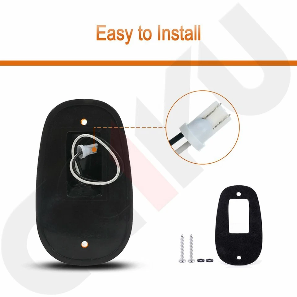 5x 16 led amber cover for 03 - 15 Dodge Ram 1500-5500 Cab Marker roof light Foto 2 de 4