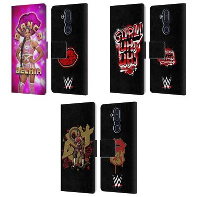 OFFICIAL WWE BIANCA BELAIR LEATHER BOOK WALLET CASE COVER FOR NOKIA PHONES
