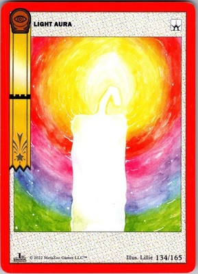 Light Aura The Gray Man 14/14 Seance First Edition Release Event Deck MetaZoo NM