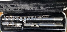 Vintage Selmer, Bundy Roth Reynolds Flute, Green Case Black Velvet Lining.