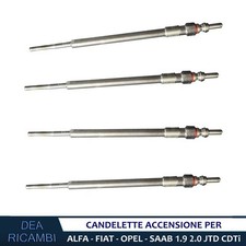 4x Stecker Z&uuml;ndung f&uuml;r Fiat Idea, Linea (350,323,110) 1.6 D 2008- CD2157
