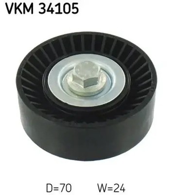 Keilriemenscheibe VKM 34105 SKF für FORD MAZDA
