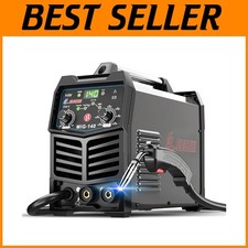 Lightweight 140A MIG Welder with Automatic Voltage Control - Safe & Reliable