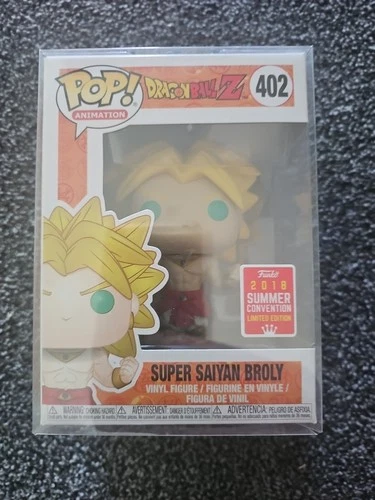 Funko Pop! 402 Super Saiyan Broly - Dragon Ball Z - SDCC 2018