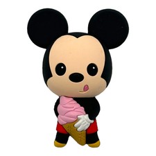 Disney  s Mickey and Friends - Mickey with Ice Cream 3D Foam Magnet