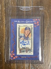 Robin Yount Auto - #MA-RY - 2025 Allen & Ginter Framed Mini Blue 80/99 HOF