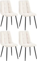 4Er Set Esszimmerstuhl Tilde Cord Creme