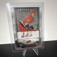 Upper Deck 2018-19 Artifacts Roman Numeral Rookies Svechnikov #II Auto /175
