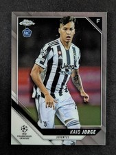 2021-22 Topps Chrome UEFA KAIO JORGE Rookie Base Set Juventus FC #44