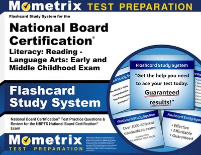 Flashcards for the National Board Cert. Literacy Reading Language Arts: E&MC