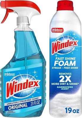 Windex Glass and Window Cleaner, Glass Routine Cleaning Bundle