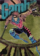 1994 Marvel Universe V Power Blast PowerBlast Gold #4 Gambit
