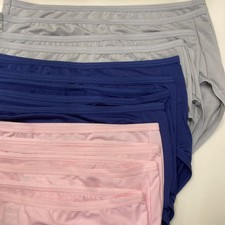 Fruit of the Loom Women's Eversoft Underwear 12-pack Size 6   No Tags