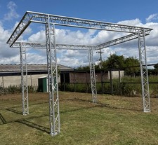 Aluminium Event Lighting Stage Truss 5.5m x 4.5m x 3.5m High (Truss 2)