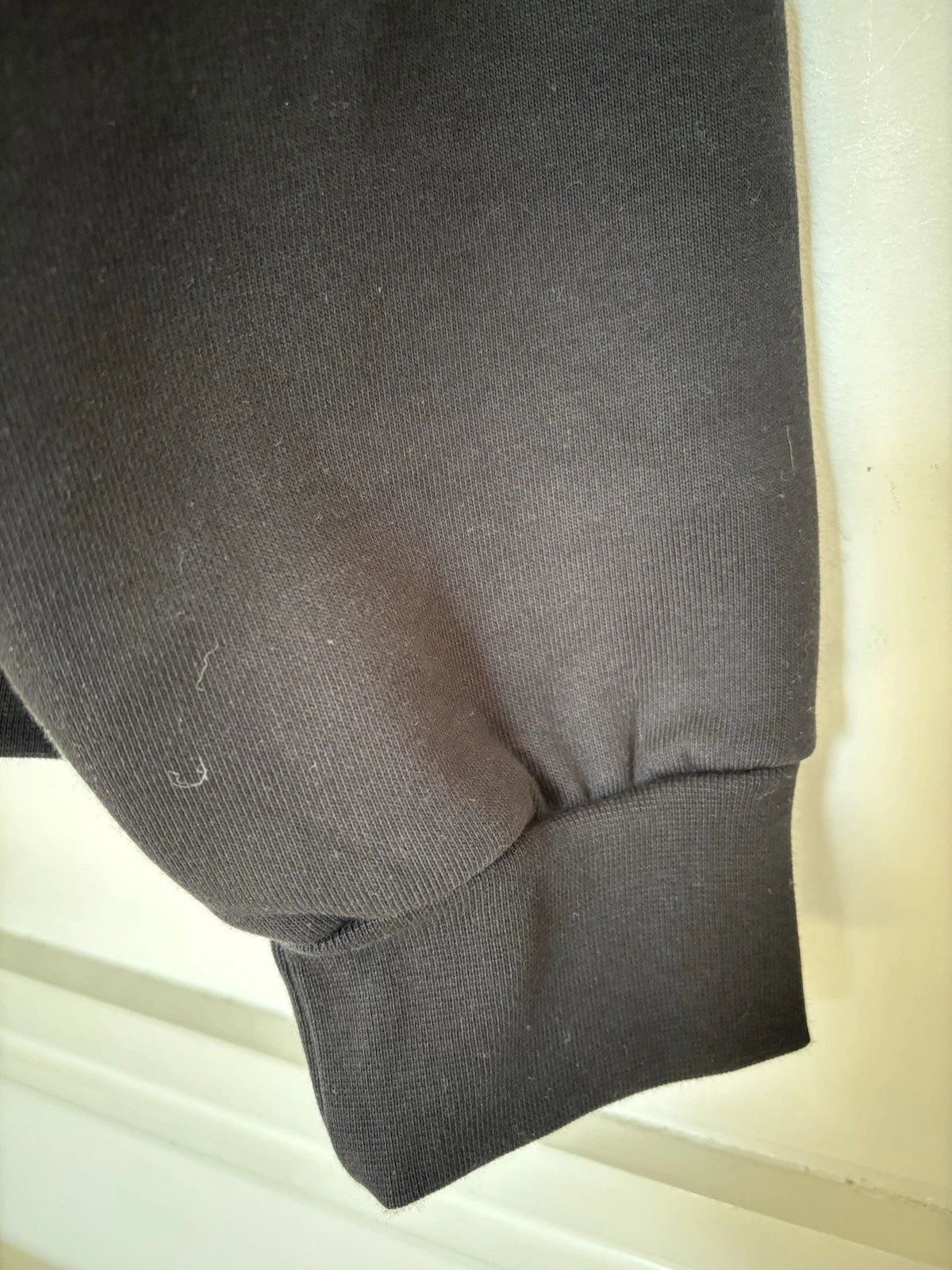 VETEMENTS Stjarna Apparel Kline Felpa con Cappuccio Nera con Logo Rosa Large Nuova con etichette